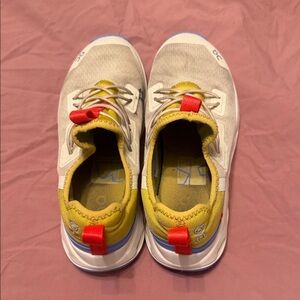 On Running Kids Sneakers - Yellow, Red, Blue, and White